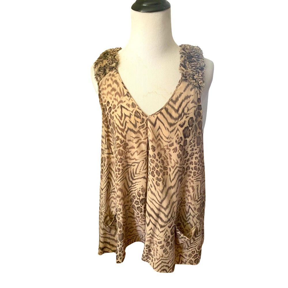 Rebecca Taylor printed silk top